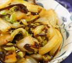 白菜の塩昆布和え